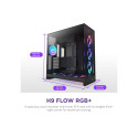 NZXT H9 Flow RGB+ Midi Tower Black