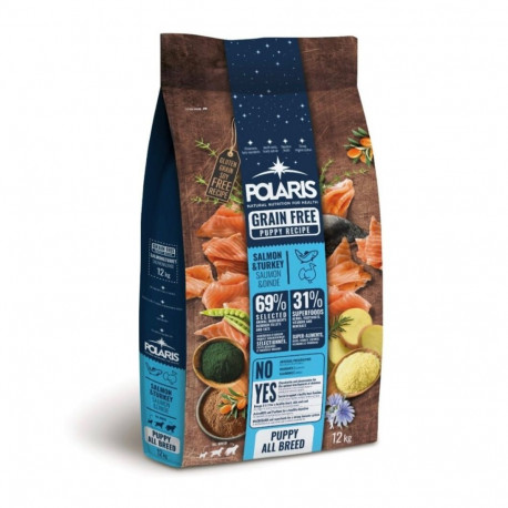 POLARIS kuiv kutsikatoit lõhe- ja kalkunilihaga 12kg