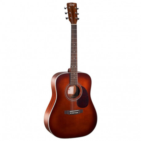 Acoustic Guitar - Cort Earth 70 6-String Dreadnought Mahogany BR