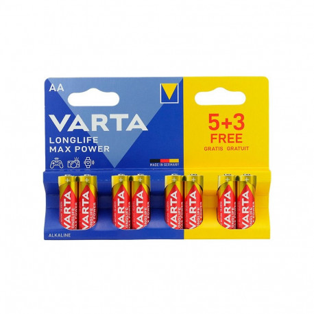 Battery - VARTA LR6 Max Power AA Alkaline 8 Pcs