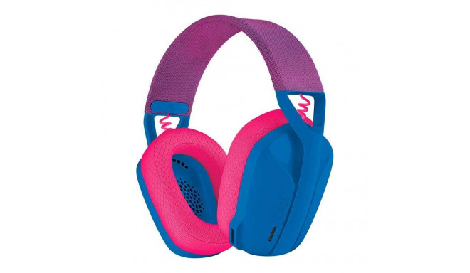 Logitech G435 LightSpeed wireless headset, blue