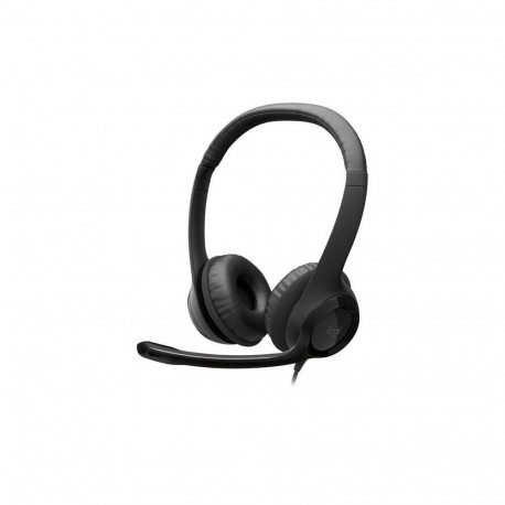 Logitech H390 USB Black
