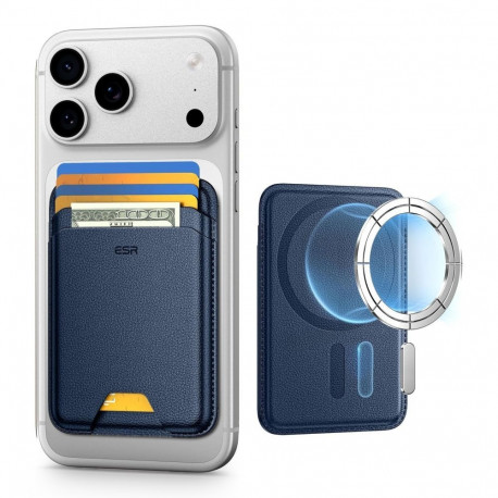 ESR Classic RFID Magnetic Wallet MagSafe for Phone - Navy Blue