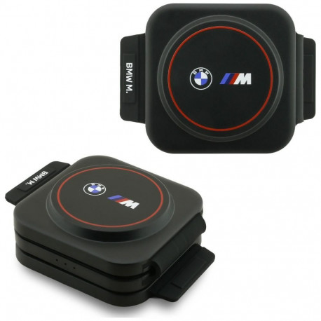 Ładowarka indukcyjna 3w1 BMW M Qi2 15W Print Logo - czerwona