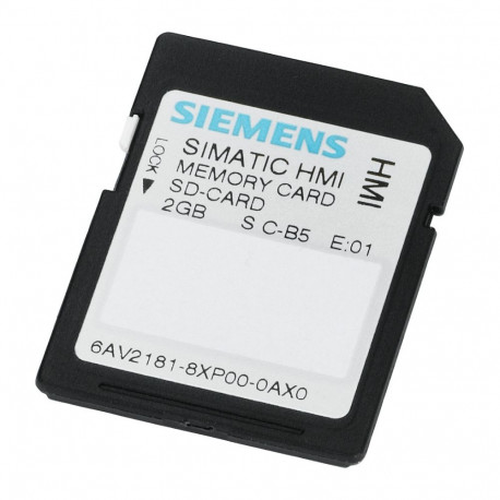 "Siemens 6AV21818XP000AX0 SIMATIC HMI Memory Card SD-Karte 2GB"