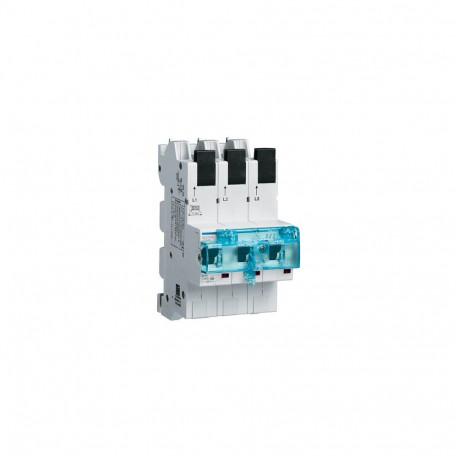 Hager SLS-lüliti HTS340E 3P E-40A jaotusrööbale QuickConnect