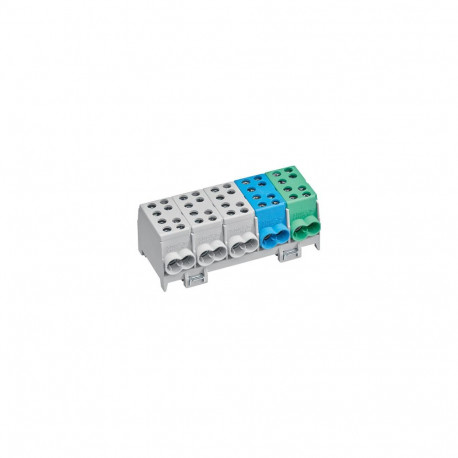 "Hager Hauptleitungsabzweigklemme KH45A 5polig 2x35-2x25qmm je Pol IP20 3xL 1xPE"