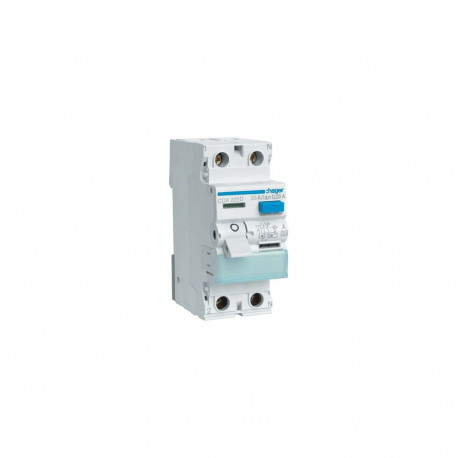 Hager fi-kaitselüliti CDA225D 2-pooleline 6kA 25A 30mA tüüp A