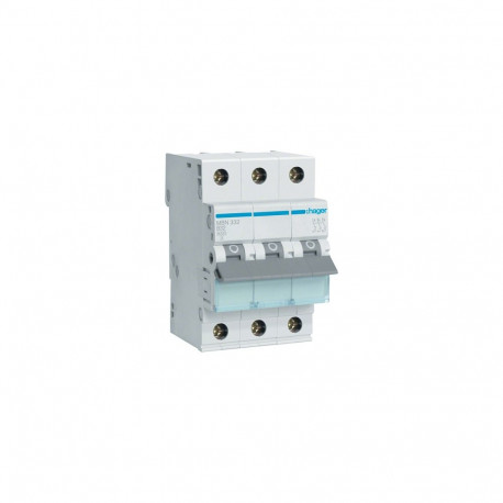 Hager automaatkaitselüliti MBN332 3-poolne 6kA B-32A 3M