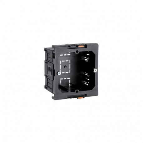 "Hager Gerteeinbaudose 1fach G2850 Energie f.BR frontrastend f.Schalterpr."