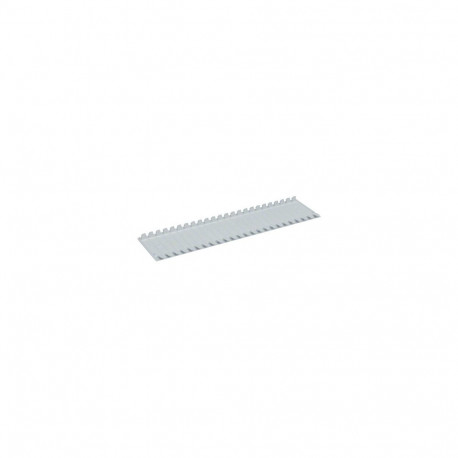 "Hager Abdeckstreifen universal VZ415 12Module RAL7035"