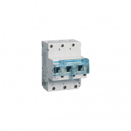 Hager sls-lüliti E-40A HTN340E 3-poolne DIN-liistule paigaldatav