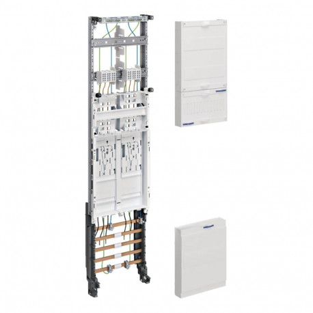 "Hager Komplettfeld universZ ZH3EL22 ** 1050mm 2ZP 1feld BKE-I"