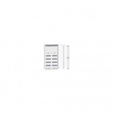 Hager jaotuskarp FWB62N pinnapealne universaalne IP44 96PLE 2x6 rida HS 150 950x550x161mm