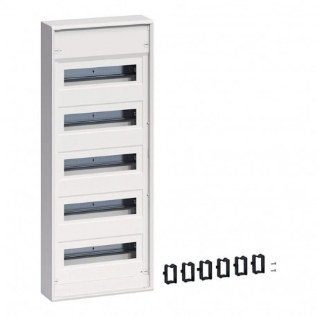 Hager jaotuskarp Volta APV VA60CN 5x12PLE IP30 ilma ukseta 765x305x96,5, RAL9010