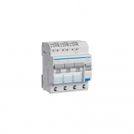Hager voolukaitseautomaat Fi-LS 3X 1P+N 6kA C-16A ADZ366D 30mA Typ A QuickConnect