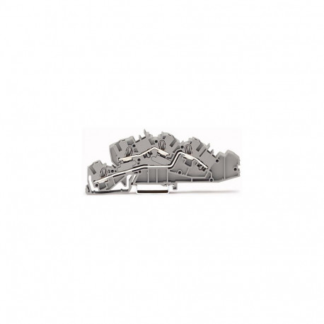 "WAGO 2005-7642 Installationsetagen- klemme,L/L,Push-in CAGE CLAMP ,grau"