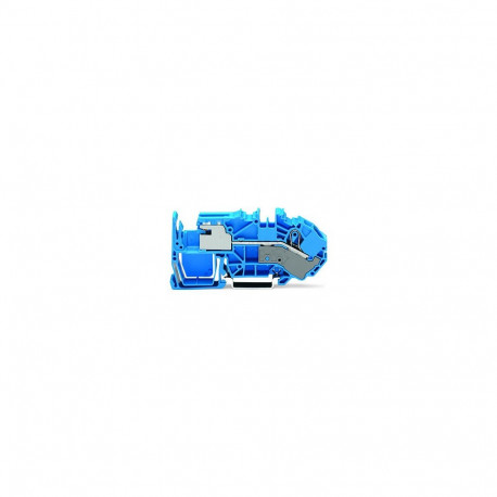 "WAGO 2016-7714 1-Leiter-N-Trennklemme,16 mm,Push-in CAGE CLAMP ,blau"