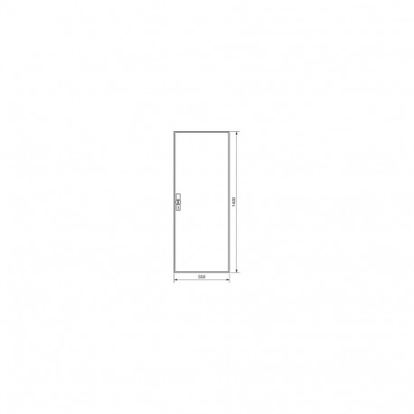 "Hager Zhlerschrank universZ ZB52S 1400x550x205mm SKII 216PLE"