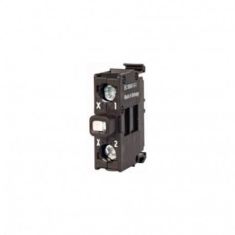 EATON valguselement M22-LEDC-W 216560 12-30VACDC põrandakinnitusega kruvitud, valge