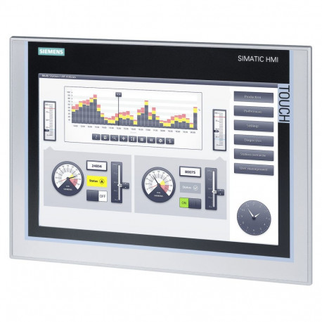 "Siemens 6AV21240MC010AX0 SIMATIC TP1200 Comfort Panel Windows CE 6.0 12z TFT"