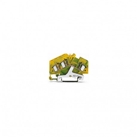 "WAGO 281-637 3-Leiter-Schutzleiterklemme,4 mm"