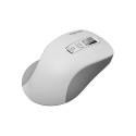 VELORA Rechargeable Mouse - Wireless, Bluetooth, Smart Flying Scroll Wheel, white