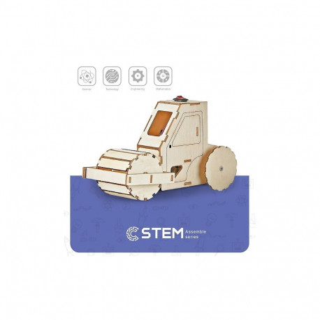 Constructor - Extra Digital Electric Road Roller STEM Kit 140 × 115 × 55 mm
