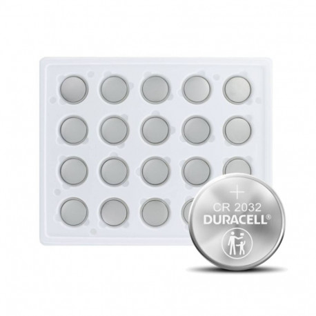 Battery - Duracell CR2032 Lithium Coin Batteries 20 Pack