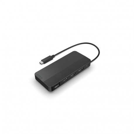 Docking Station - Lenovo Travel Dock USB-C, 4K HDMI, 137 g, Black
