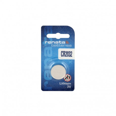 Battery - Renata CR2032 3V 260mAh Lithium Button Cell, 1 Pcs