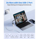 PremiumCord adapter USB-C Splitter 2in1