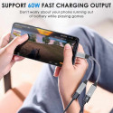 PremiumCord adapter USB-C Splitter 2in1