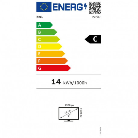 Pro P2726H (68.6 cm (27 Zoll), dunkelgrau, FullHD, IPS, HDMI, DP, USB-Hub, 120Hz Panel)
