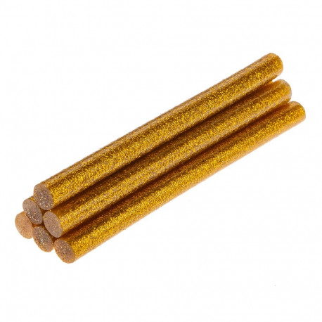Liimipulgad 11mm sädelevad 6tk., kuldsed