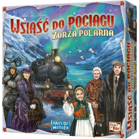 Lauamäng wsiąść do pociągu: zorza polarna