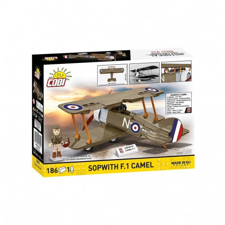 Klocki sopwith f.1 camel