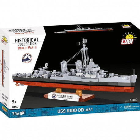 Bricks USS Kidd DD-661