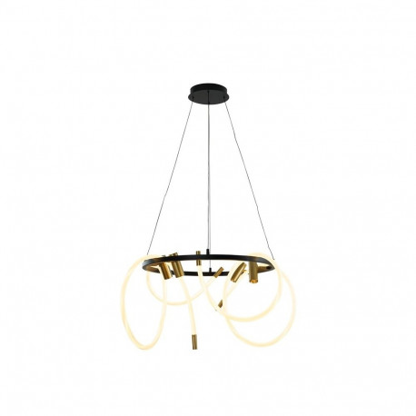 Pendant LED Light Tigris Coil 4000K Gold