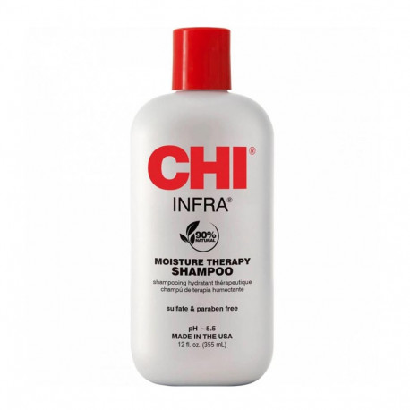 CHI INFRA MOISTURE THERAPY CHAMPU SIN PARABENOS PH 5.5 355ML