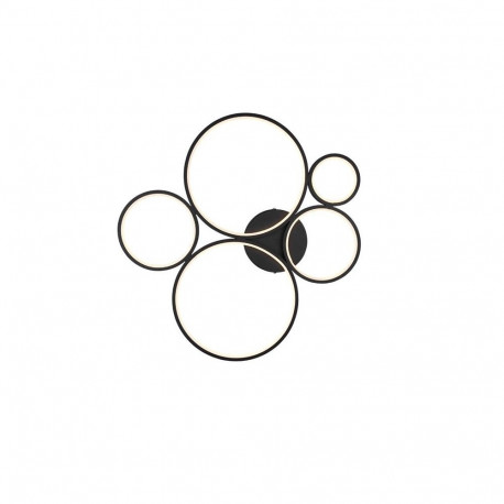 RONDO LED CEILING LAMP MATT BLACK
