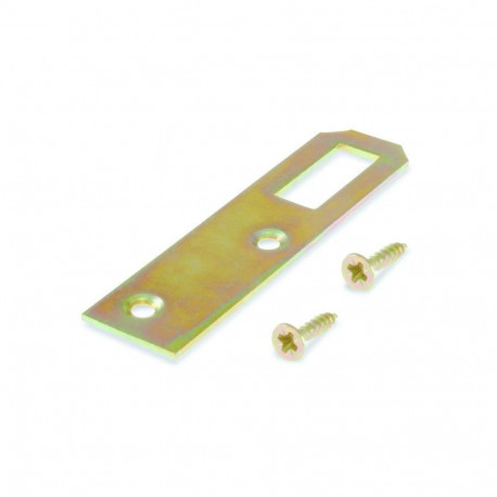 CUPBOARD FITTING 13X60X1,25 YELLOW/6PCS