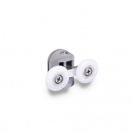 DOUBLE UPPER ROLLERS 23MM GREY 2PCS