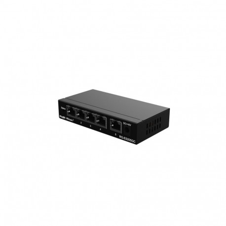 Ruijie Networks võrgulüliti RG-ES205GC hallatav L2 Gigabit Ethernet (10/100/1000), must