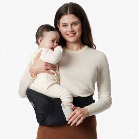 MOMCOZY kandekott HC002 puusaistmega, must