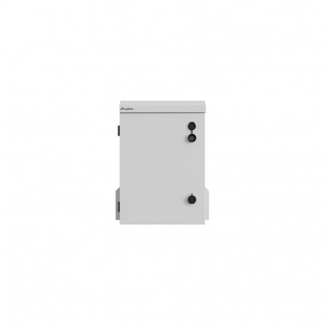 RACK CABINET 10" WALL/POLE-MOUNT IP55 HERMETIC 340X250X500 GREY LANBERG (ASSEMBLED)