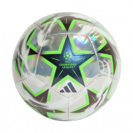 Adidas jalgpall KE9774 UCL treening 26/27 League Stage Foil 5, hõbe-must-roheline
