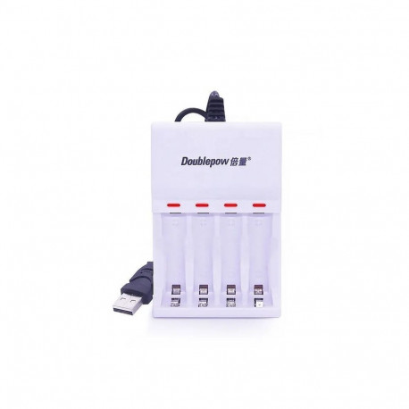 Doublepow DP-U82 4x pesad USB akulaadija 1.2V AA | AAA