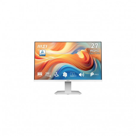 MSI Pro MP273QW E14 computer monitor 68.6 cm (27") 2560 x 1440 pixels Wide Quad HD White