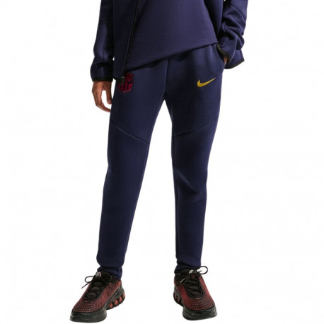 Nike lastepüksid FC Barcelona Tech Fleece II3728 498 L, tumesinine